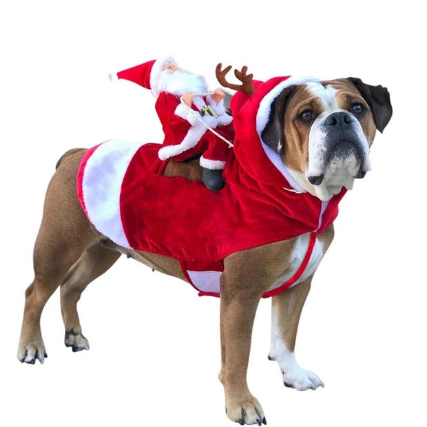 Christmas Dog Clothes Santa Dog Costumes