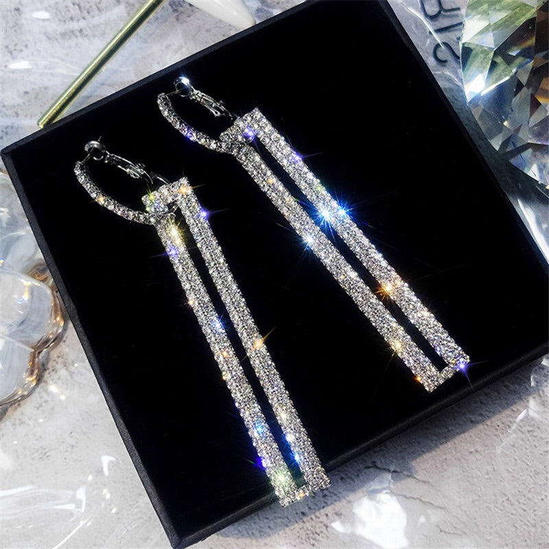 Elegant Crystals Earrings