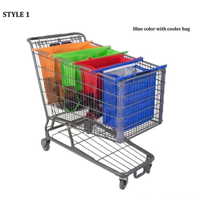 Grocery Shopping Bags with Compartments