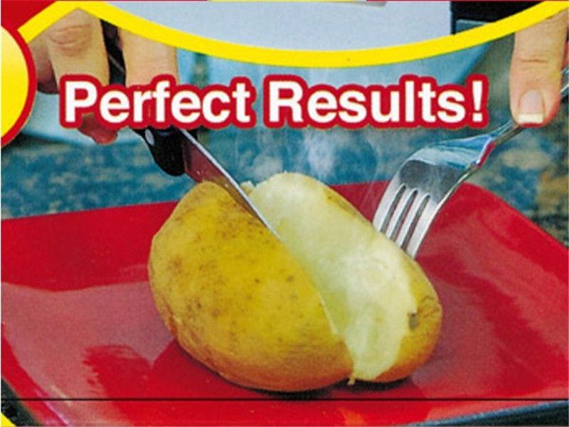 Reusable and Washable Microwave Baked Potato Bag Potato Express
